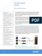 Data Sheet - EMC Backup and Recovery Product Overview