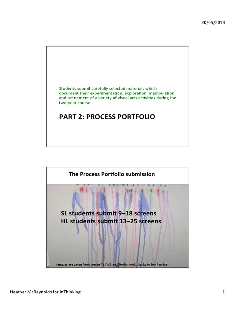 The Process Portfolio | PDF