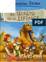 Geronimo Stilton. El Secreto de La Esfinge-LibroSelva