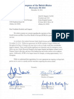 GA Democratic delegation letter on Grady/BCBS