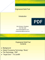 Engineered Solid Fuel: Kim Erickson, President 612-750-1335