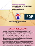 Sosialisasi & Implementasi UU No. 12 THN 2010