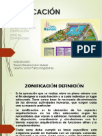 Exposición de Zonificación Parte I