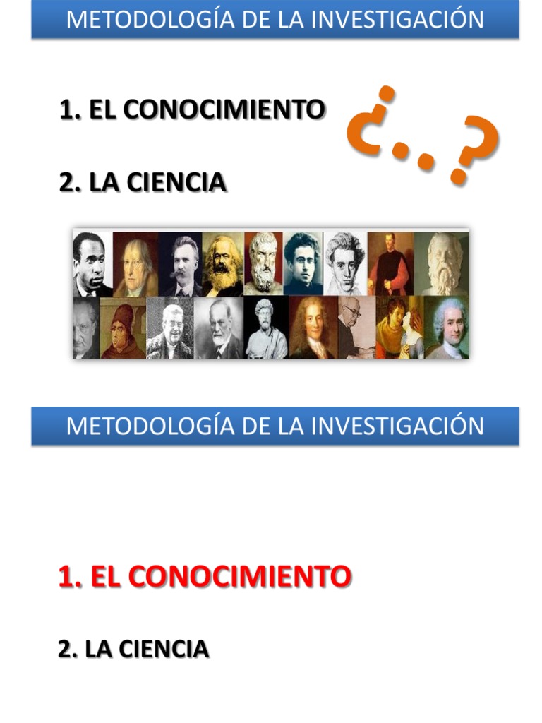 Conocimiento y Ciencia | PDF | Conocimiento | Science