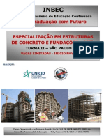 Estruturas de Concreto e Fundações - Turma 2 - Inbec Sp