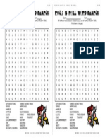 Rock N Roll Key Words Wordsearch