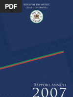 Download Rapport 2007 de la Cour Marocaine des Comptes  by spiritualbeing SN25172413 doc pdf