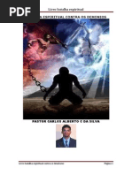 Livro Batalha Espiritual Contra Os Demônios - Pastor Carlos Alberto C. Da Silva