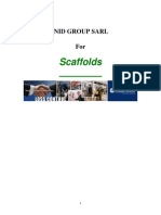 Scaffolds: Anid Group Sarl For