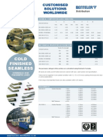 Cold Finished Seamless: Analysis) Chemical Composition (Ladle Analysis)