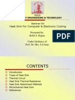 Heat Sink Seminar on Computer & Electronics Cooling