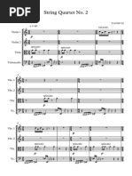 String Quartet No 2 - Full Score