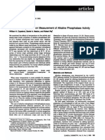 Effect of Temperature on Alkaline Phosphatase Activity Measurement