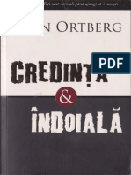 Credinta Si Indoiala - John Ortberg
