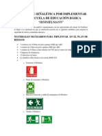 Señaletica Plan de Riesgos