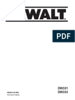 Manual Dewalt dw331