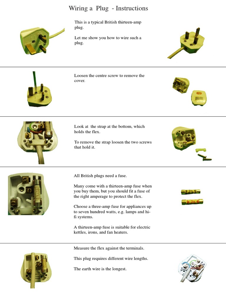 Wiring A Plug | PDF