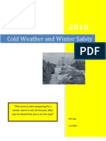 Cold Weather and Winter Safety