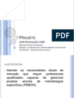 Projeto Certificação PMP - Comentarios BBP