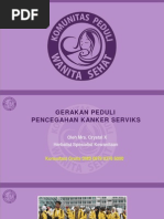 Download Gerakan Peduli Kanker Serviks by donjuan86 SN251746450 doc pdf