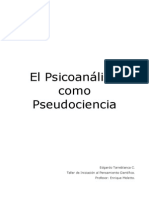 Torreblanca, E. (2013) : "El Psicoanálisis Como Pseudociencia."