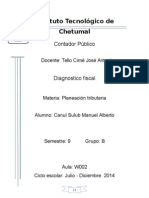 Diagnostico Fiscal Canul Sulub Manuel Alberto