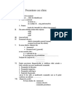 Schema Prezentare Caz Clinic