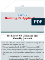 Building C# Applications: Unit - 2