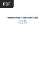 Forestry Data Model User Guide