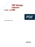 Xtremedsp Design Considerations User Guide: Ug073 (V1.2) February 4, 2005