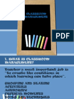 Classroom Management Part 1