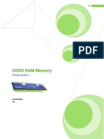 DDR3 RAM Memory: Group Number 1