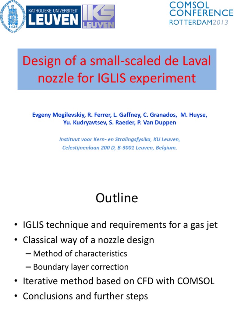 Small-Scale De Laval Nozzle Design | PDF | Nozzle | Mach Number