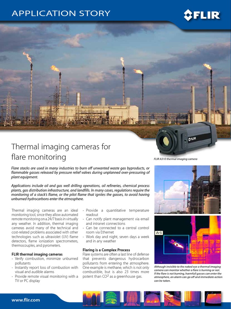 FLIR - Flare Monitoring | Download Free PDF | Combustion | Gases