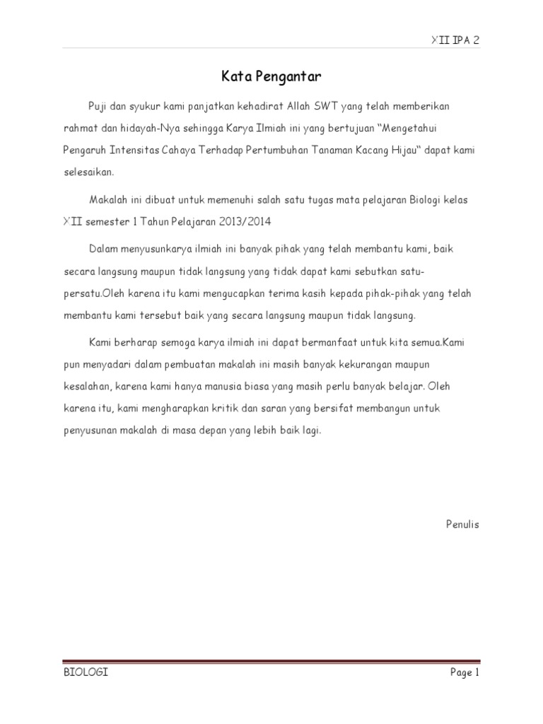 Pertumbuhan Kacang Hijau