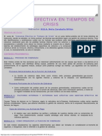 Cobranza Efectiva en Tiempos de Crisis - BG PDF