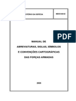 Manual MD 33 M-02 - Abreviatura
