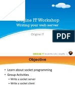 Origine IT Workshop.3.Socket - Programming