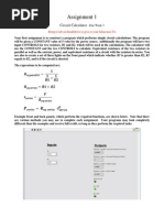 LabView Assignment 1