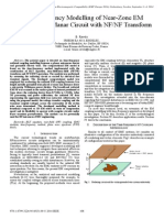 Time-Frequency Modelling of Near-Zone EM Coupling With Planar Circuit With NFNF Transform PDF