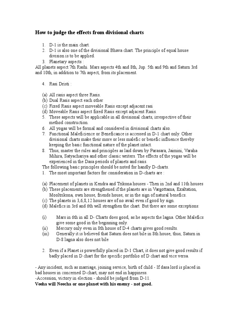 How To Judge The Effects From Divisional Charts | PDF | Language Arts