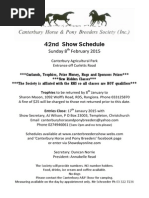 Download February 2015 Inhand Show Schedule by AJ Wilson SN251787316 doc pdf