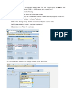 Variant Configuration Process Steps