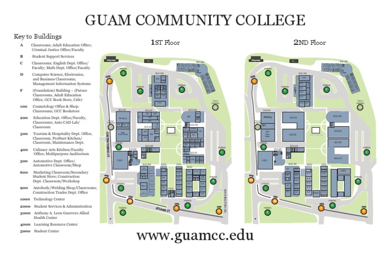 Nova Annandale Campus Map Guam Community College Campus Map | Pdf | Further Education | Science