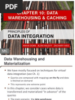 Chapter 10: Data Warehousing & Caching