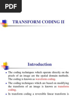 Transform Coding II