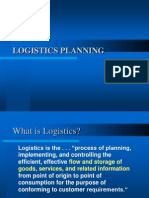 Logistics Planning