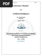 Artificial Intelligence Lab Manual