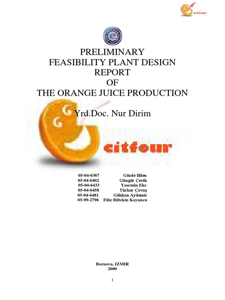 Orangejuice PDF | PDF | Orange (Fruit) | Orange Juice