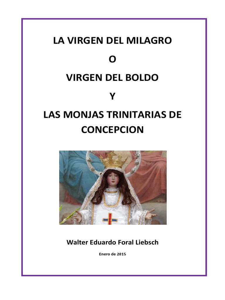 Virgen del Milagro y Monjas Trinitarias | PDF | Agitación | Religión y ...